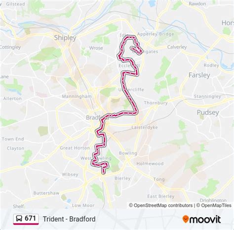 671 bus route bradford|Bus Times & Routes .